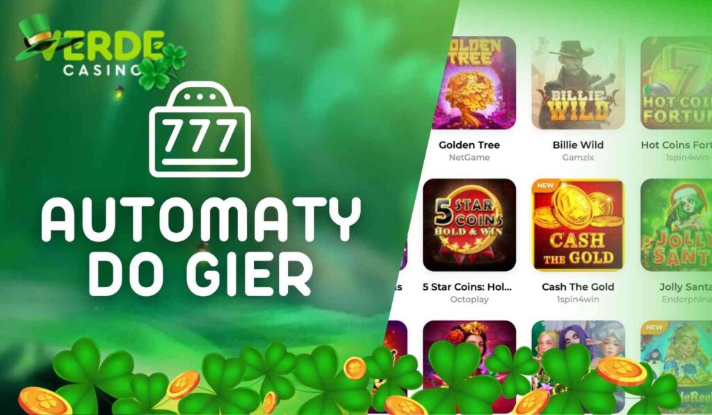 Automaty do gier Verde Online Casino w Polsce