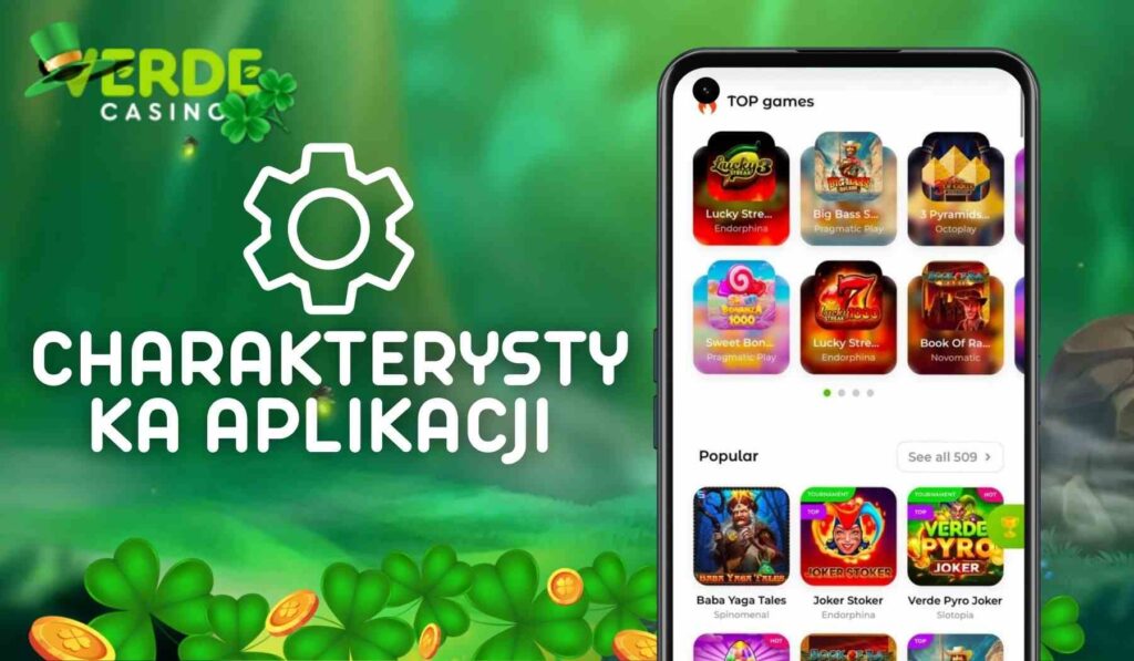 Charakterystyka aplikacji Verde Casino w Polsce