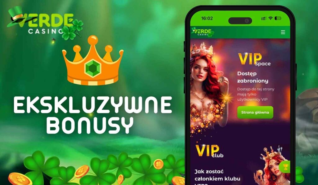Ekskluzywne bonusy w aplikacji Verde Casino w Polsce