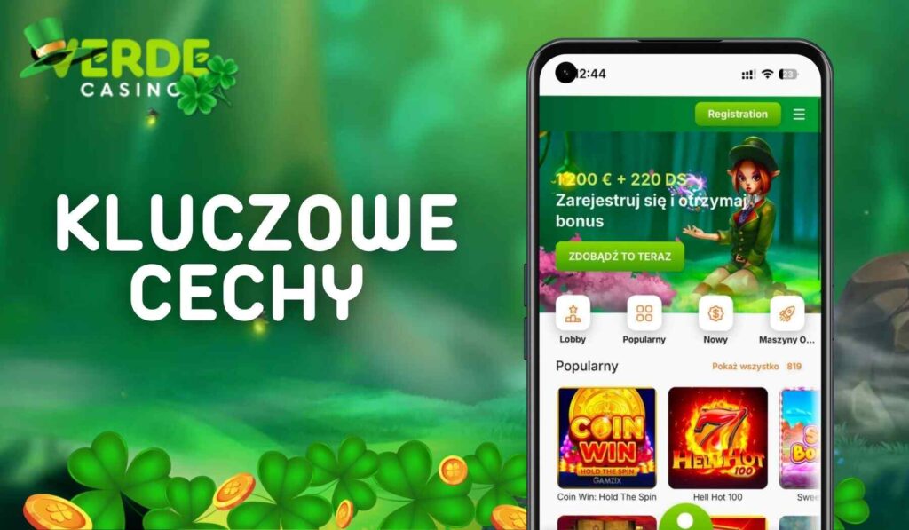 Kluczowe cechy aplikacji Verde Casino w Polsce