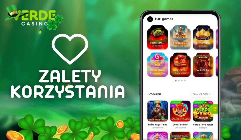 Zalety korzystania z aplikacji Verde Casino w Polsce