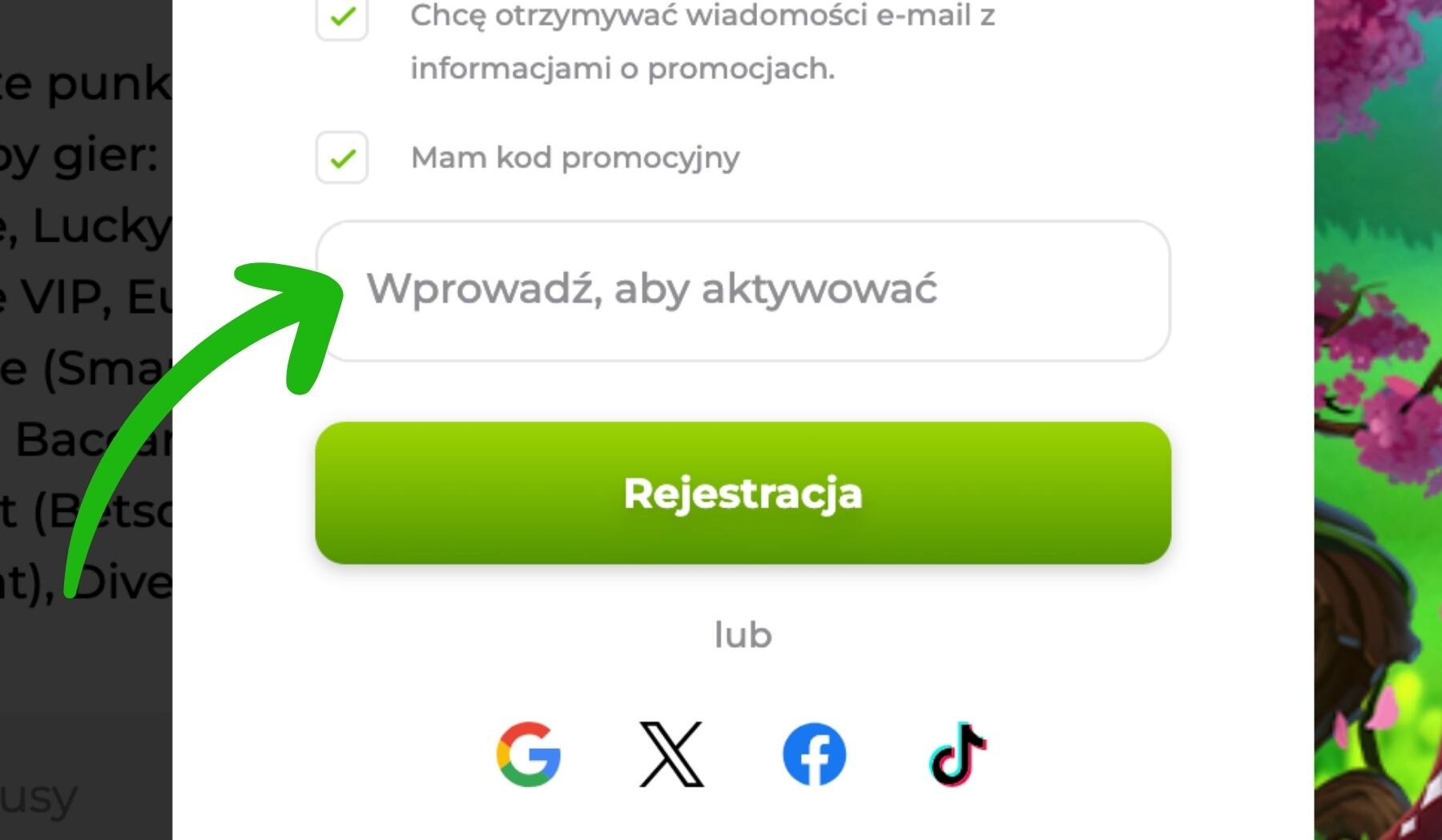 Verde Online Casino w Polsce kod promocyjny
