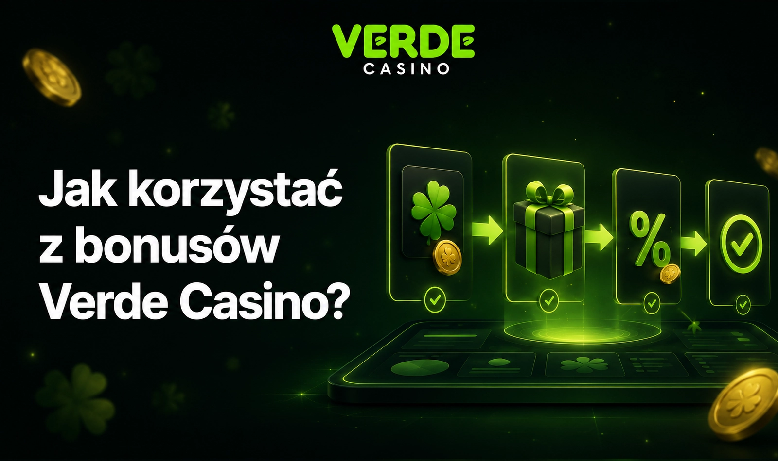 Korzystanie z bonusów Verde Casino krok po kroku dla początkujących